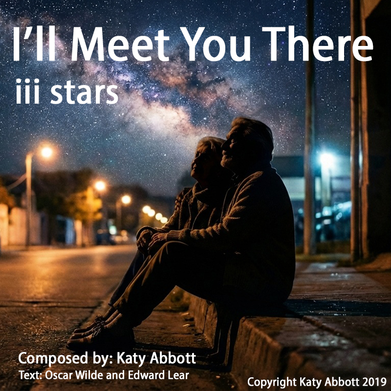 Katy Abbott composer of I'll Meey you there, stars